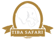 Tiba safari logo Small Size with white